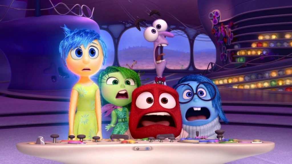 del revés, inside out o intensamente