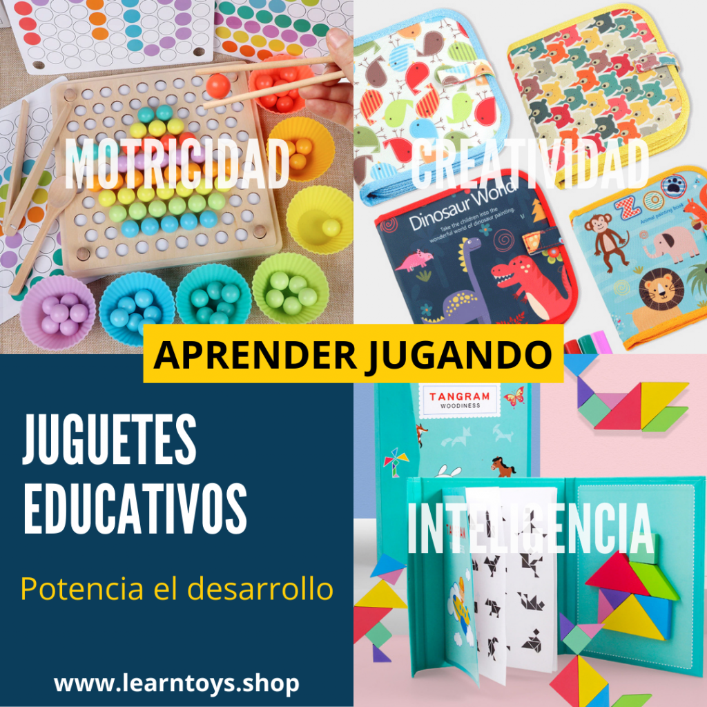 JUGUETES EDUCATIVOS PARA NIÑOS DE 3 AÑOS